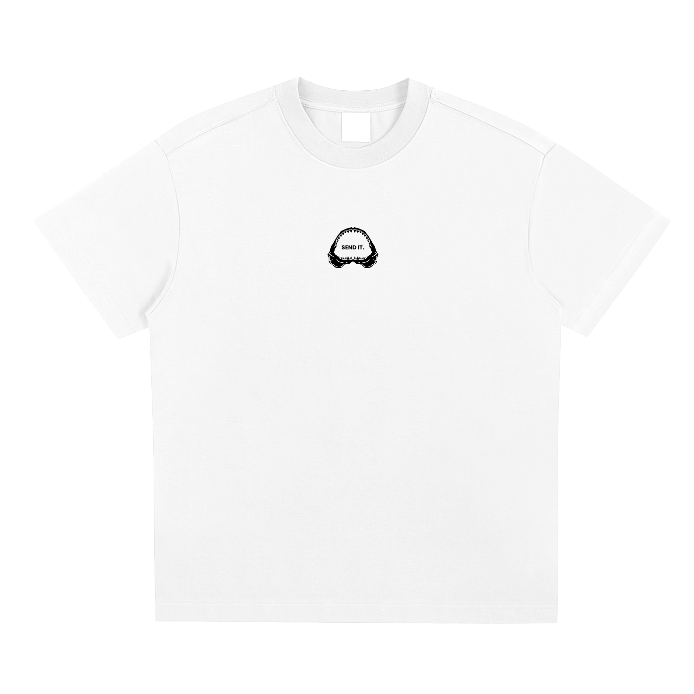 "Send It" Series - Plain White T-shirt