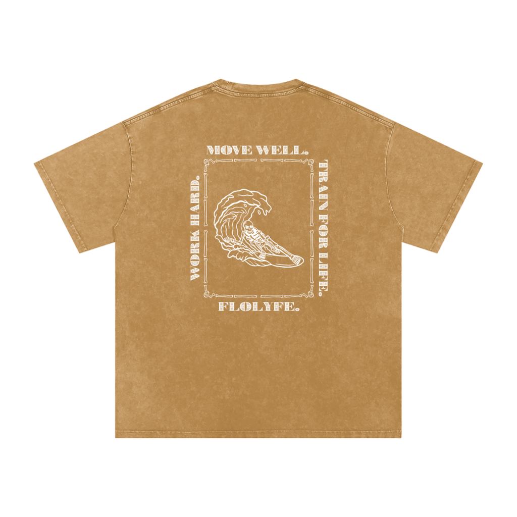 Acid Wash Oversize T-Shirt - 250 GSM